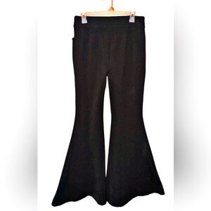 NWOT- INC international Concepts Black Super Flare Slacks